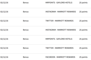 a screenshot of a list of hotels