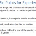 a screenshot of a bid