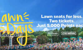 Hilton Honors Lawn Days Summer Concert Series – Two Tickets for 10,000 Points