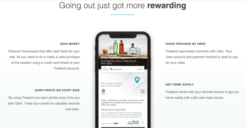 Freebird App: Earn Cash Back for Taking Uber Rides + $35 ...